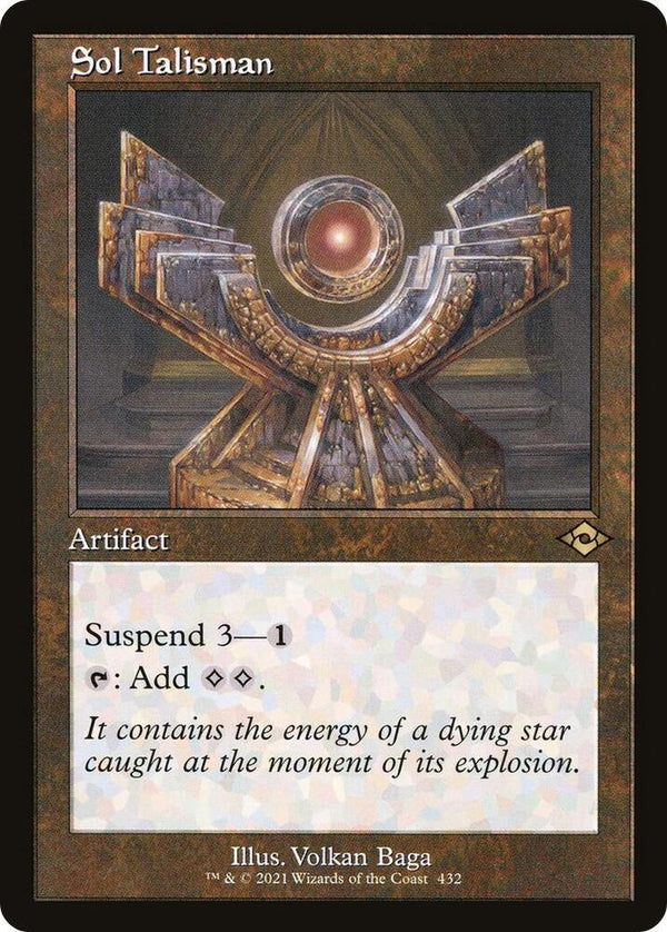 Sol Talisman - Retro Frame (MH2)
