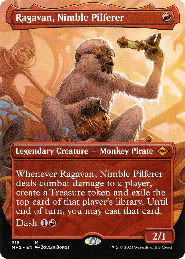 Ragavan, Nimble Pilferer - Borderless (MH2)