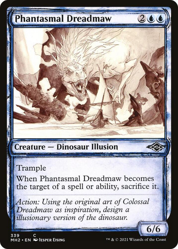 Phantasmal Dreadmaw - Sketch Showcase (MH2)