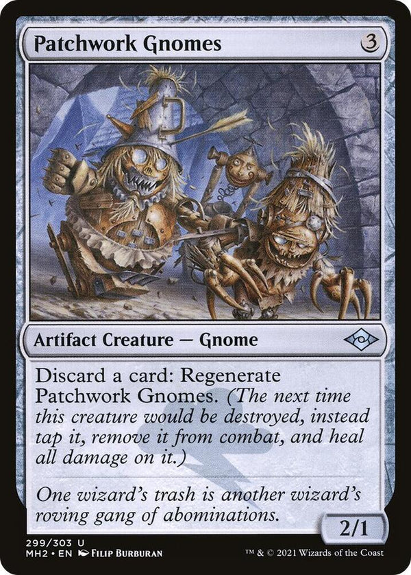 Patchwork Gnomes (Etched) (MH2)