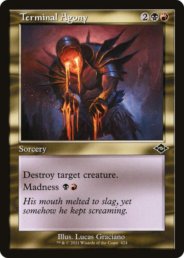 Terminal Agony - Retro Frame (MH2)