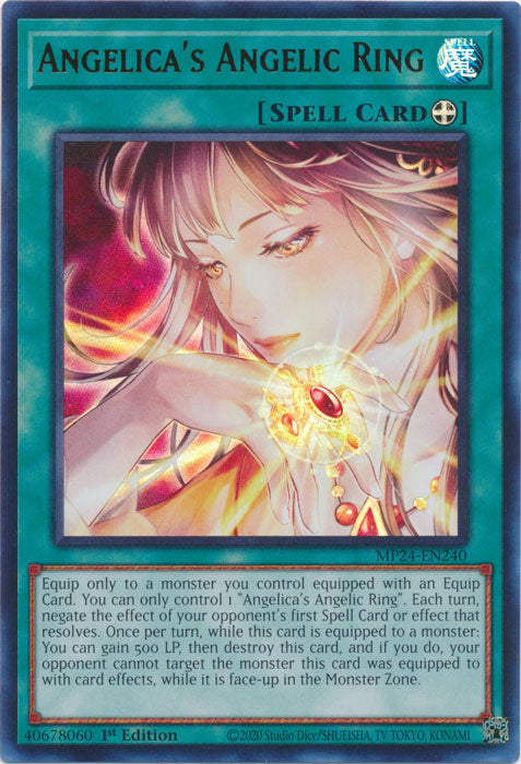 Angelica's Angelic Ring - MP24-EN240 - Ultra Rare - 1st Edition