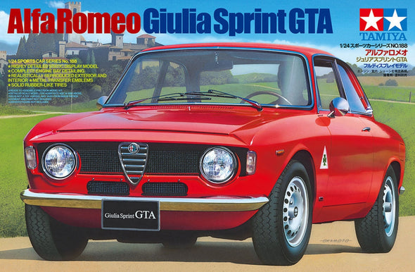 Tamiya - 1965 Alfa Romeo Giulia Sprint GTA 1/24 [24188]