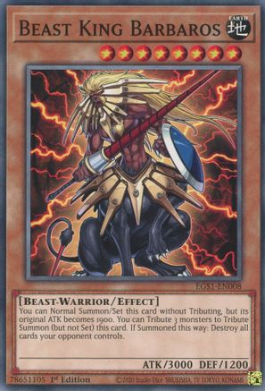 Beast King Barbaros - EGS1-EN008 - Common - Unlimited