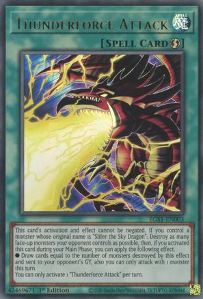 Thunderforce Attack - EGS1-EN003 - Ultra Rare - Unlimited