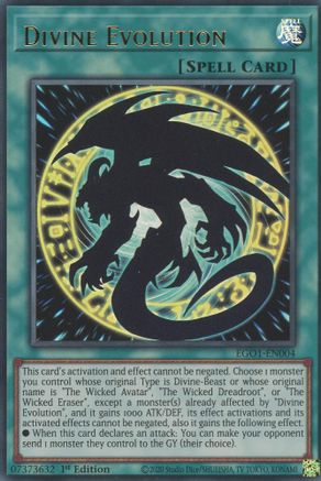 Divine Evolution - EGO1-EN004 - Ultra Rare - Unlimited