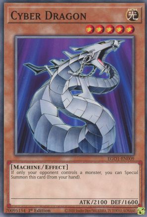 Cyber Dragon - EGO1-EN009 - Common - Unlimited