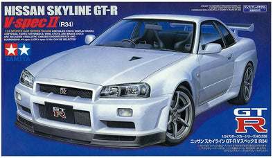 Tamiya - 2000 Nissan Skyline GT-R V-Spec II (R34) 1/24 [24258]