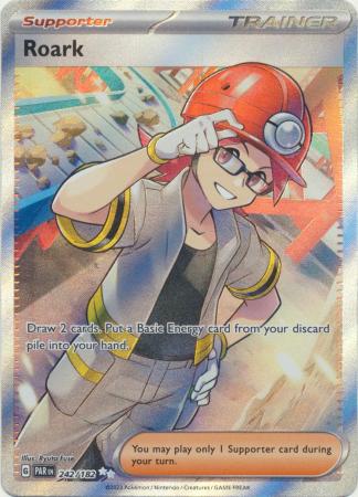 roark pokemon card Trainer Like new Draw 2 cards Pokemon - Roark - 242/182