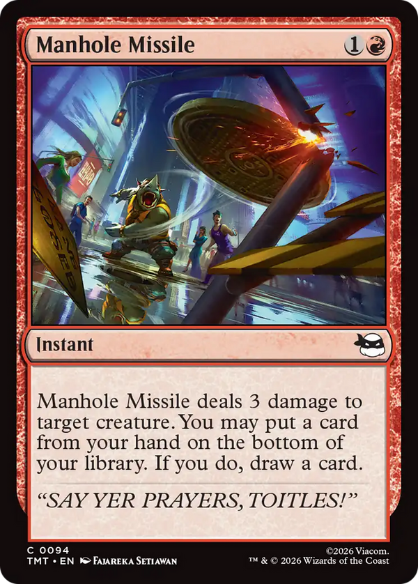 Manhole Missile (TMT)