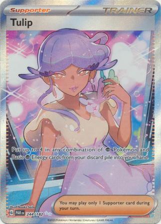 Tulip - 244/182 - Full Art Ultra Rare available at 401 Games Canada