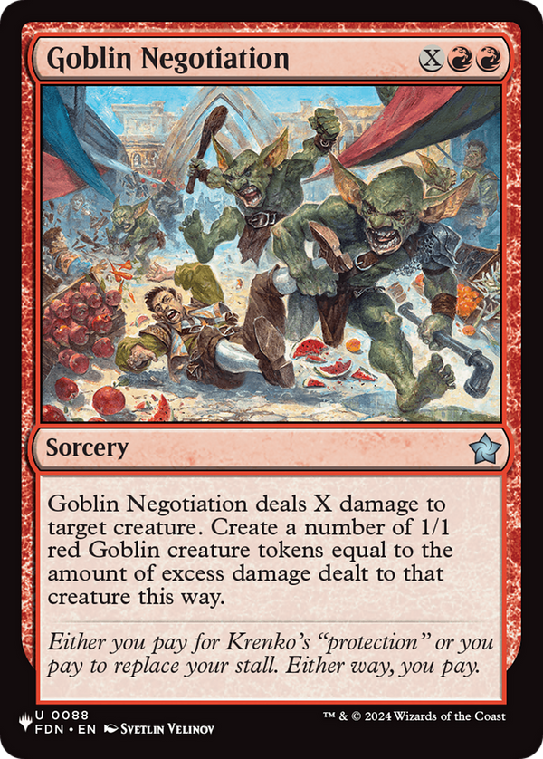 Goblin Negotiation - FDN Reprint (PLST)