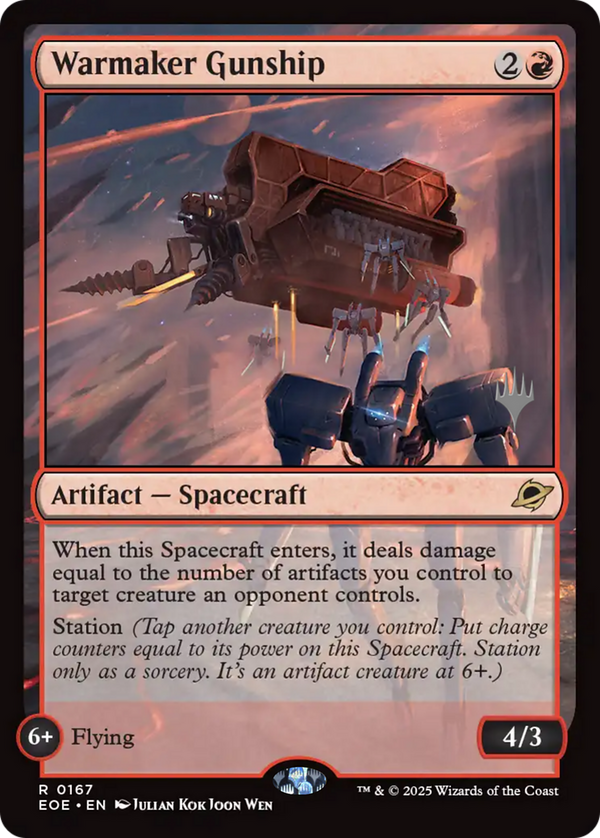 Warmaker Gunship - Promo Pack (PEOE)