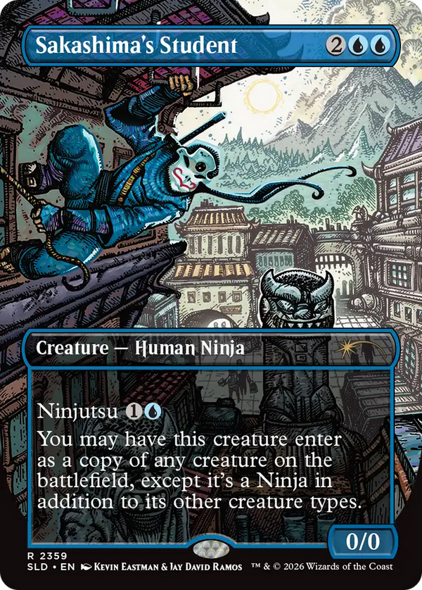 Sakashima's Student - Featuring: Kevin Eastman (Colors) (SLD)