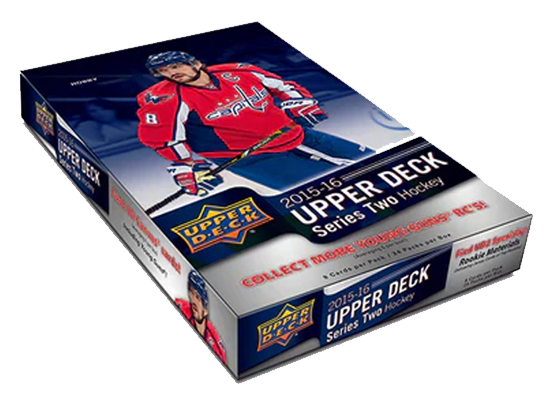 2015-16 Upper Deck Series 2 Hockey Hobby Box