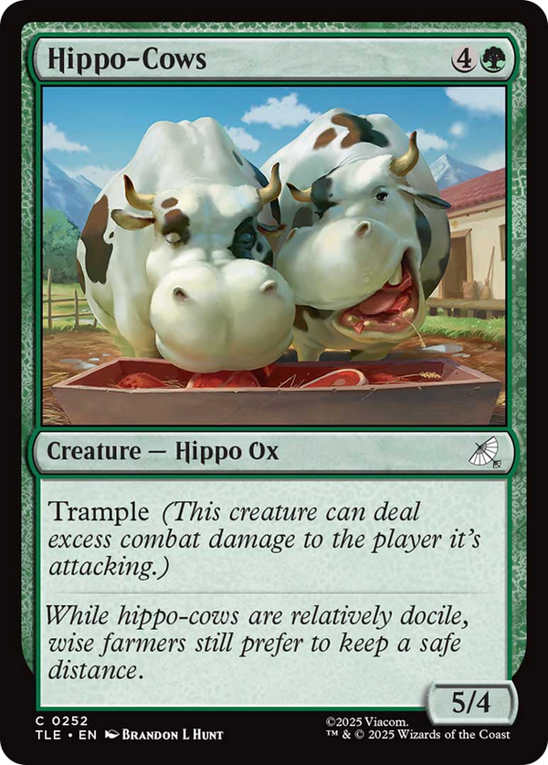 Hippo-Cows (TLE)