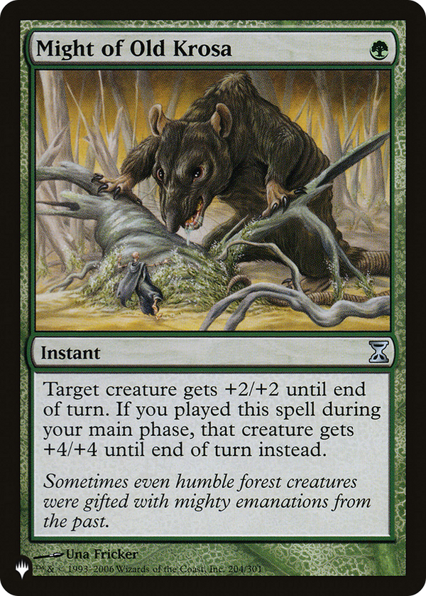 Might of Old Krosa - TSP Reprint (PLST)