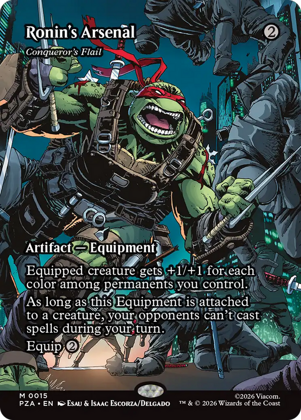 Ronin's Arsenal // Conqueror's Flail - Borderless (PZA)