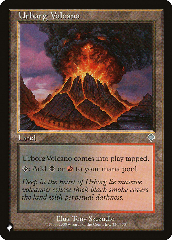 Urborg Volcano - INV Reprint (PLST)