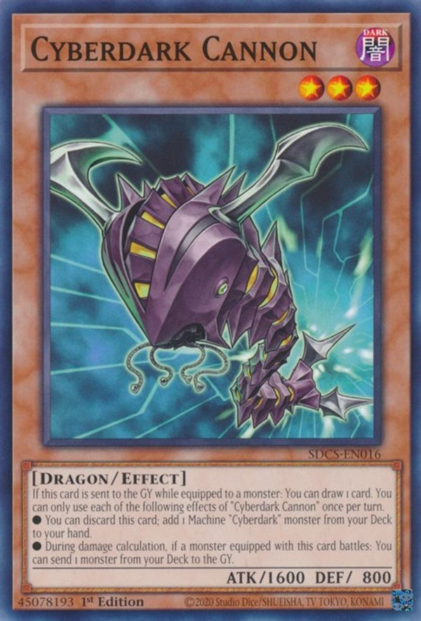 Cyberdark Cannon - SDCS-EN016 - Common - Unlimited