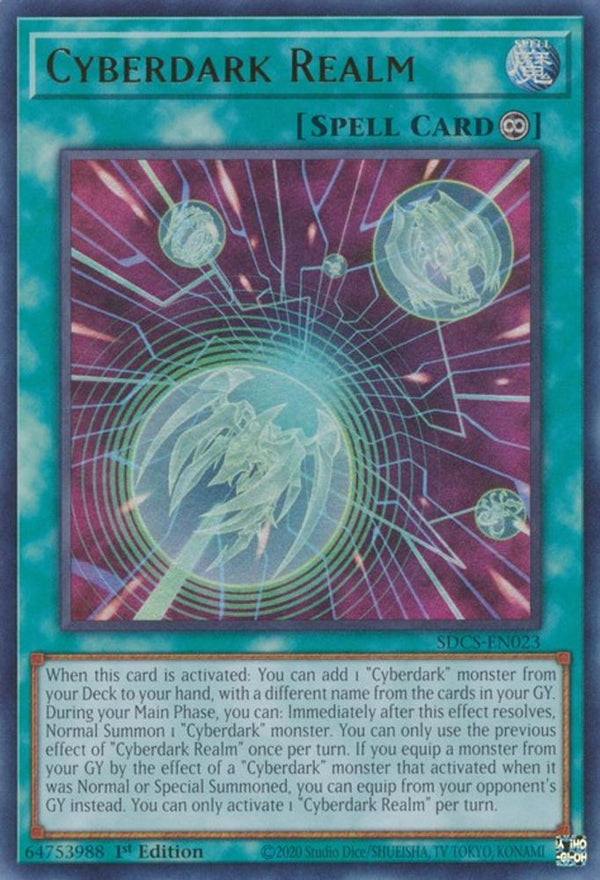 Cyberdark Realm - SDCS-EN023 - Ultra Rare - Unlimited
