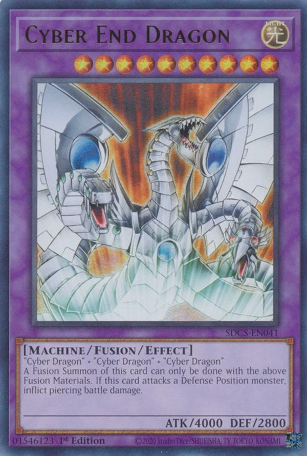 Cyber End Dragon - SDCS-EN041 - Ultra Rare - Unlimited
