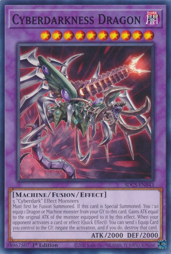 Cyberdarkness Dragon - SDCS-EN043 - Common - Unlimited