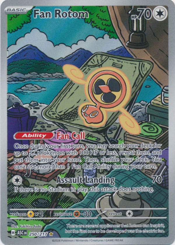 Fan Rotom - 250/217 - Illustration Rare