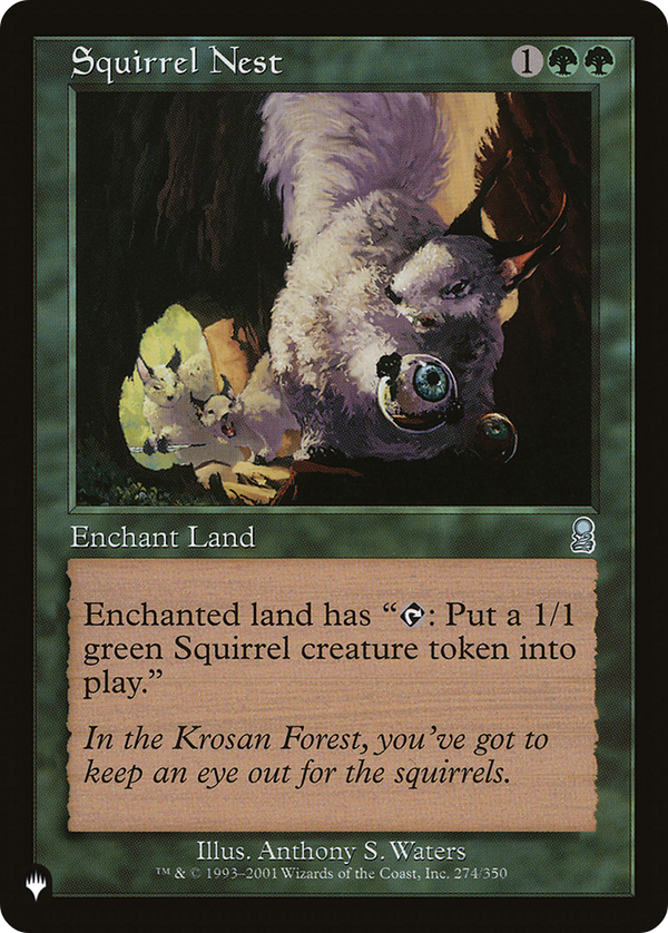 Squirrel Nest - ODY Reprint (PLST)