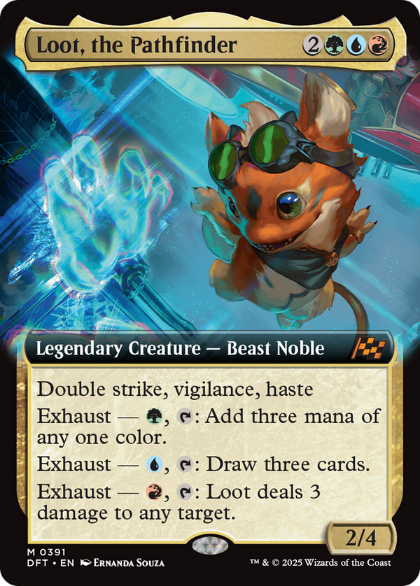 Loot, the Pathfinder - Extended Art (DFT)
