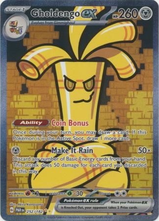 Gholdengo ex - 252/182 - Special Illustration Rare available at 401 Games Canada