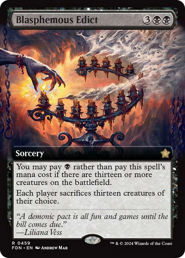 Blasphemous Edict - Extended Art (FDN)