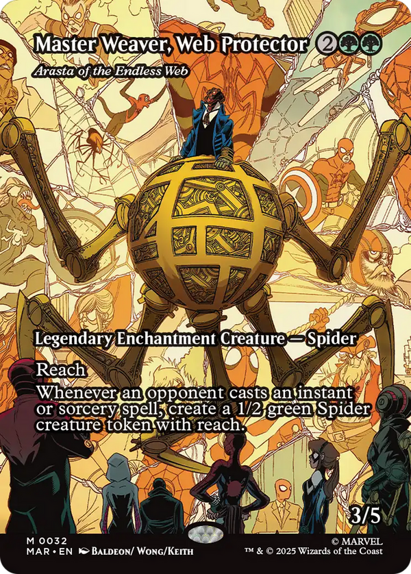 Master Weaver, Web Protector // Arasta of the Endless Web - Source Material Showcase (MAR)