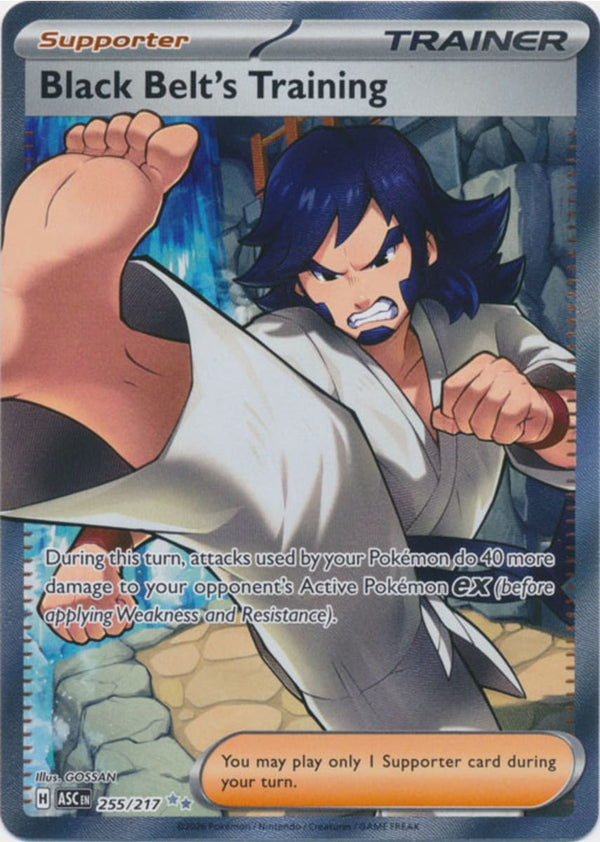 Black Belt's Training - 255/217 - Ultra Rare