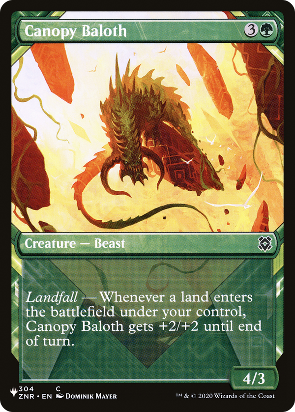 Canopy Baloth (304) - ZNR Reprint (PLST)