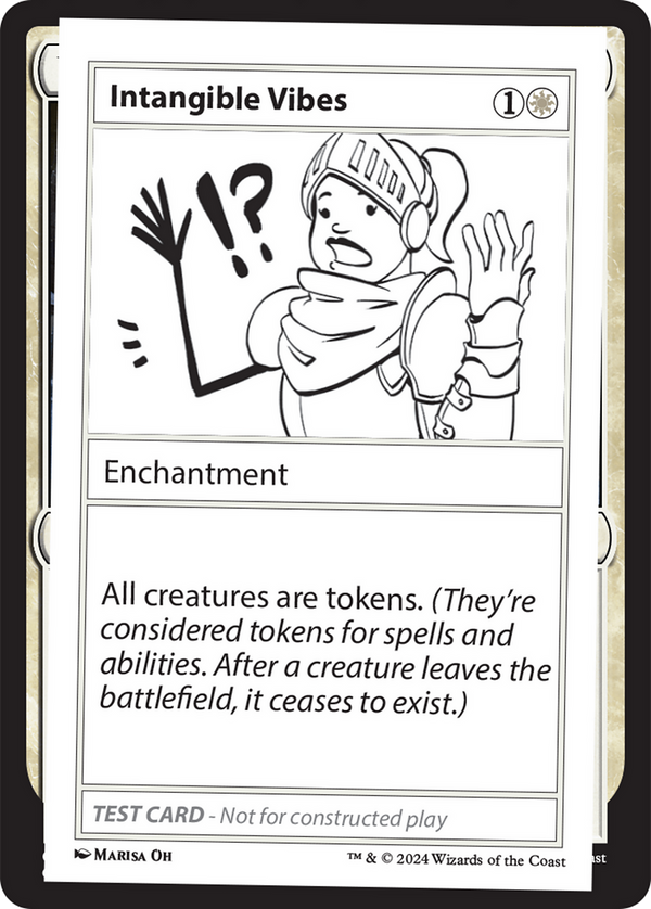 Intangible Vibes - Test Card (MB2)