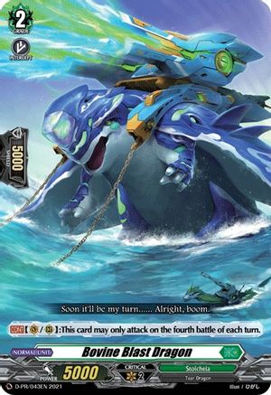 Bovine Blast Dragon - D-PR/043EN - Promo