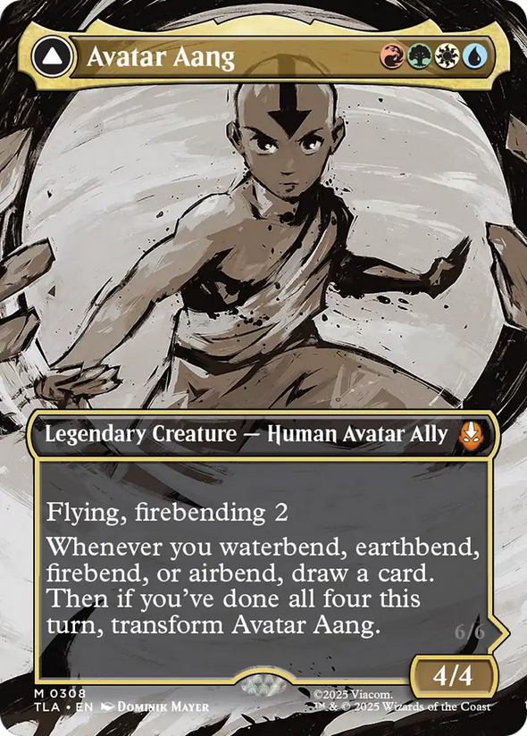 Avatar Aang // Aang, Master of Elements - Borderless Scene (TLA)