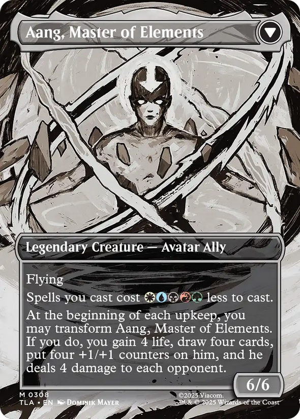 Avatar Aang // Aang, Master of Elements - Borderless Scene (TLA)