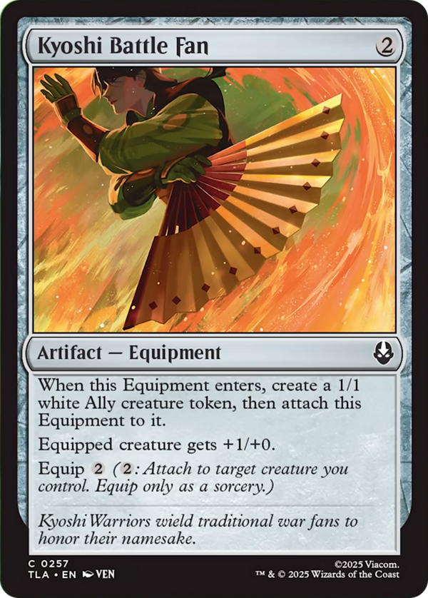 Kyoshi Battle Fan (TLA)
