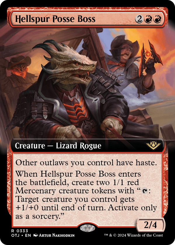 Hellspur Posse Boss - Extended Art (OTJ)