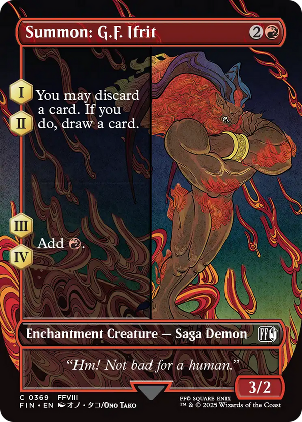 Summon: G.F. Ifrit - Borderless (FIN)