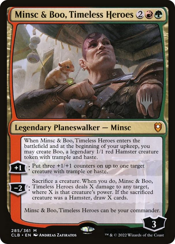 Minsc & Boo, Timeless Heroes - Promo Pack (PCLB)