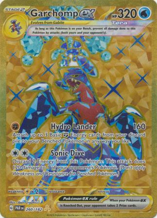 Garchomp ex - 260/182 - Gold Secret Rare available at 401 Games Canada