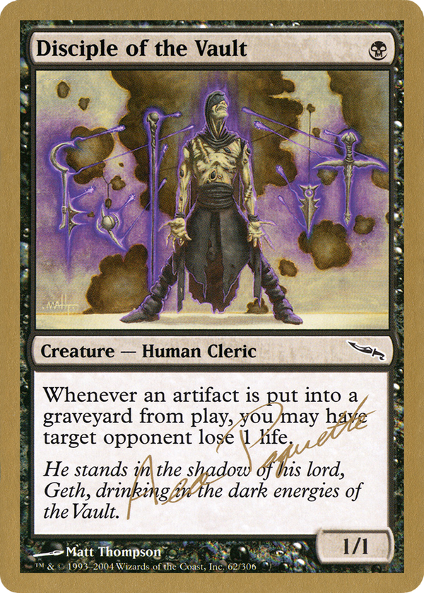 Disciple of the Vault (WC04) (Aeo Paquette)