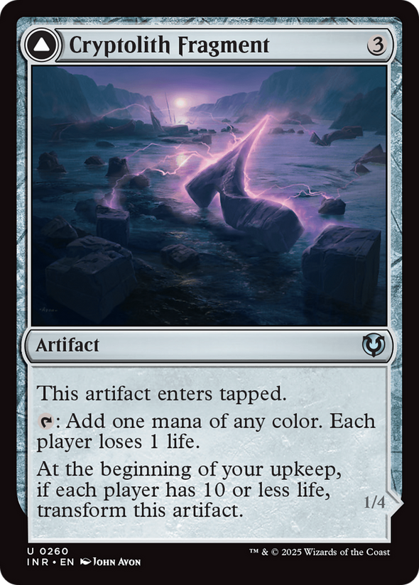 Cryptolith Fragment // Aurora of Emrakul (INR)