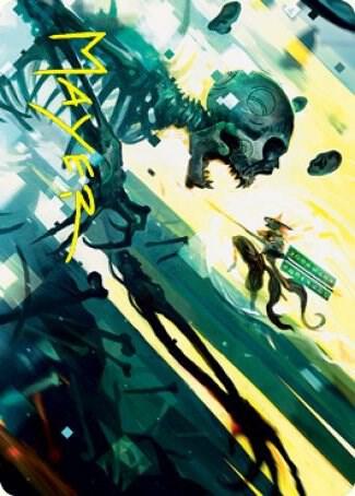 Repel the Vile // Repel the Vile - Art Series (Gold-Stamped Signature) (ANEO)