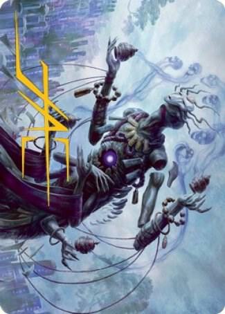 Myojin of Grim Betrayal // Myojin of Grim Betrayal - Art Series (Gold-Stamped Signature) (ANEO)