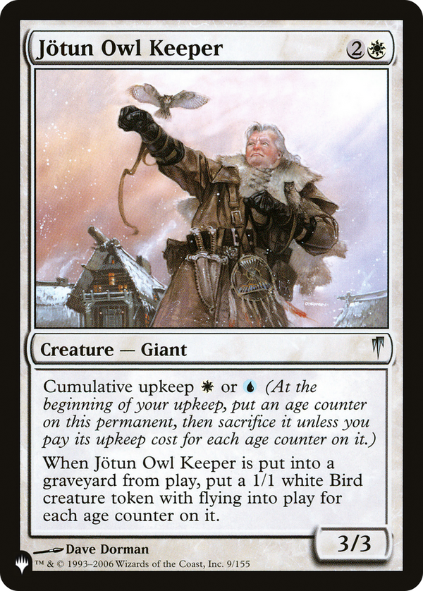 Jotun Owl Keeper - CSP Reprint (PLST)