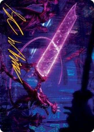 Enormous Energy Blade // Enormous Energy Blade - Art Series (Gold-Stamped Signature) (ANEO)